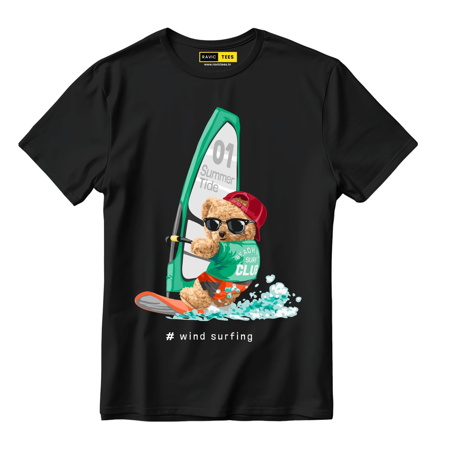 Teddy "Wild Surfing"  T-Shirt