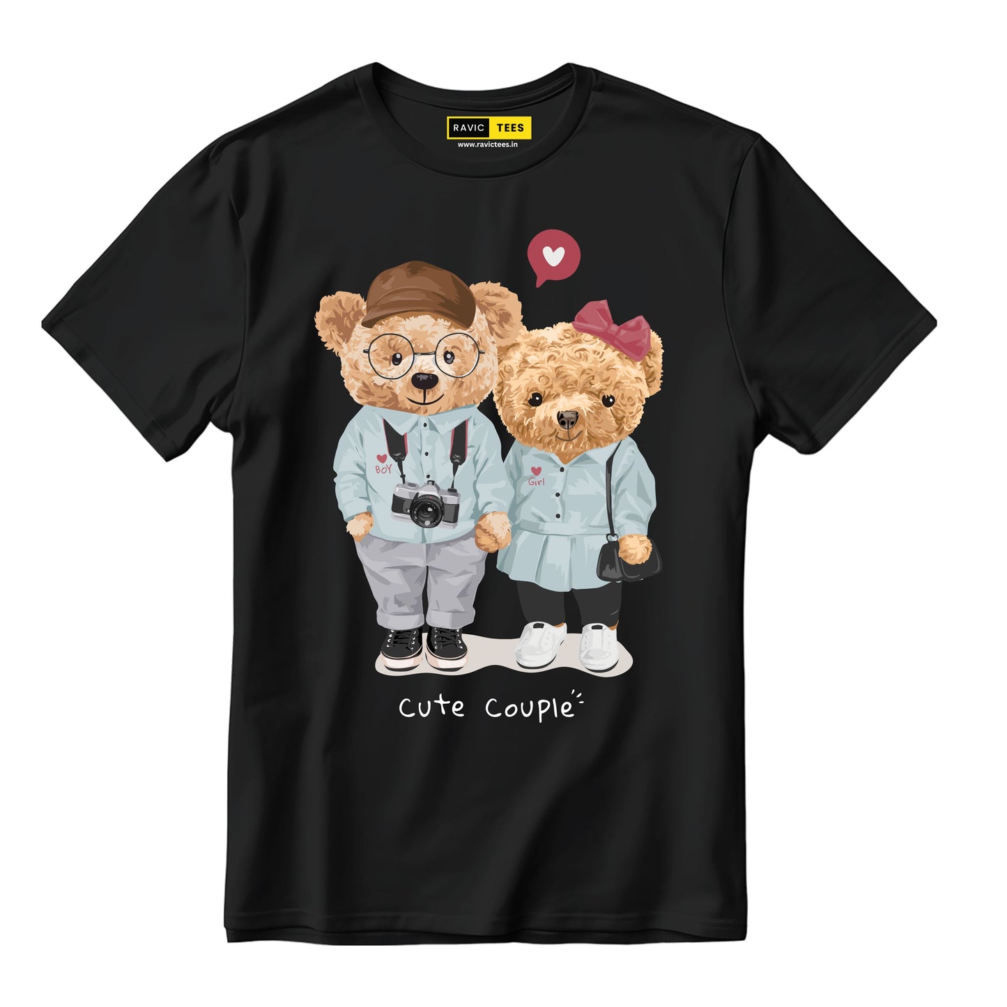 Teddy "Cute Couple"  T-Shirt