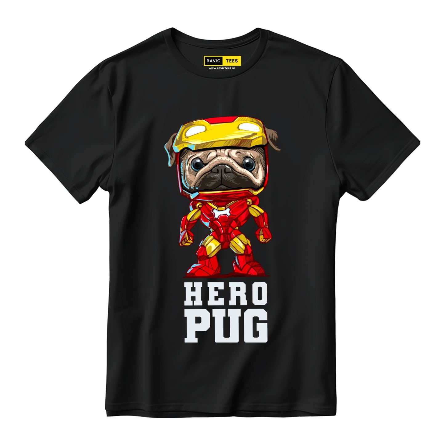 Hero Pug T-Shirt