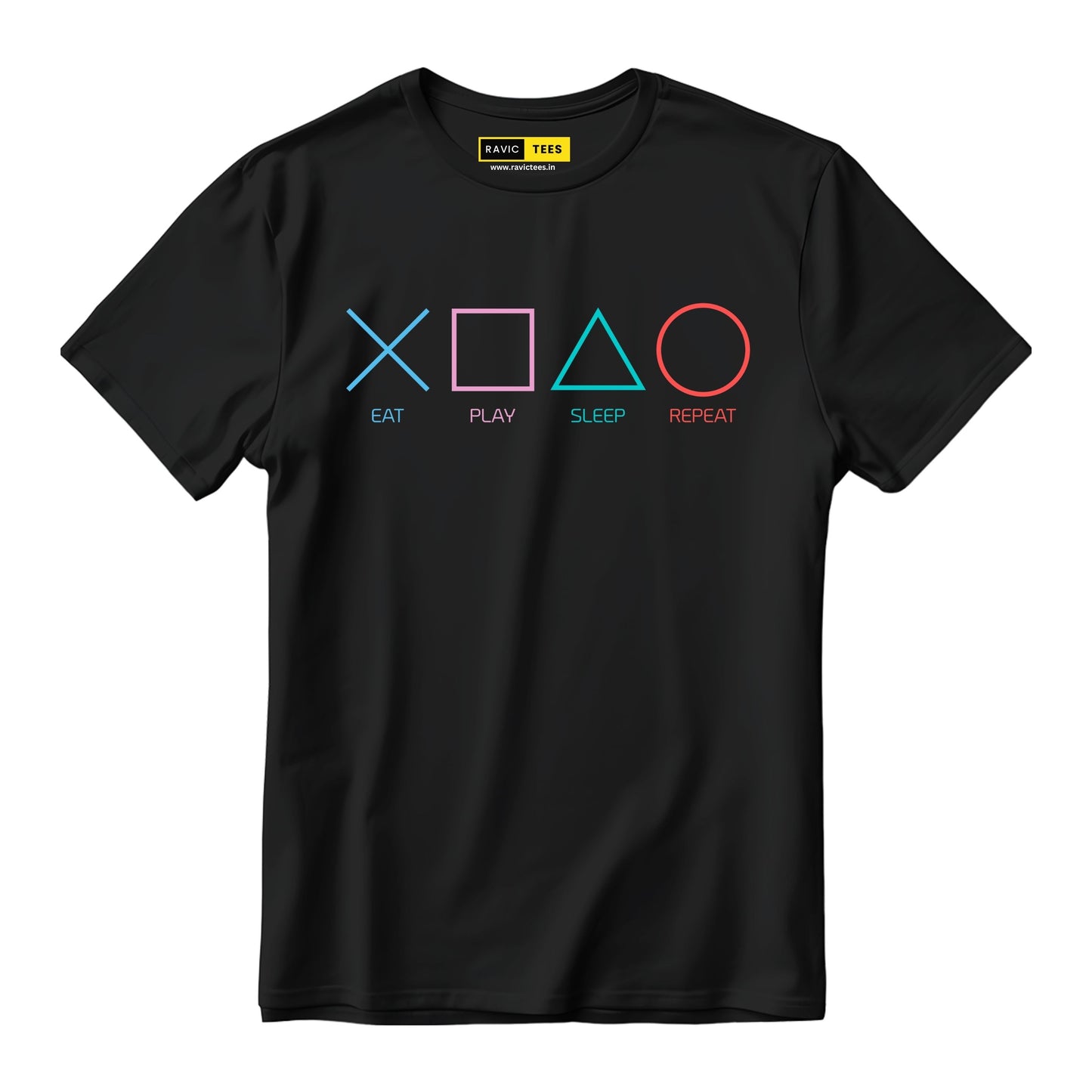 The PS4 Controller Buttons T-Shirt